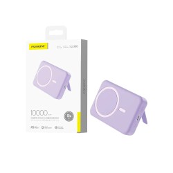 Power Bank Sem Fio Magnético Foneng CX100 10000mAh Roxo Power Bank Sem Fio Magnético Foneng CX100 10000mAh Roxo